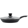 Сковорода з кришкою GT-2307-26 Galaxy покриття MARBLE 26 см Gusto
