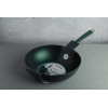 Сковородка PR-2108-30 "EMERALD" WOK 30x9,0 cм TITANIUM PRO, PEPPER
