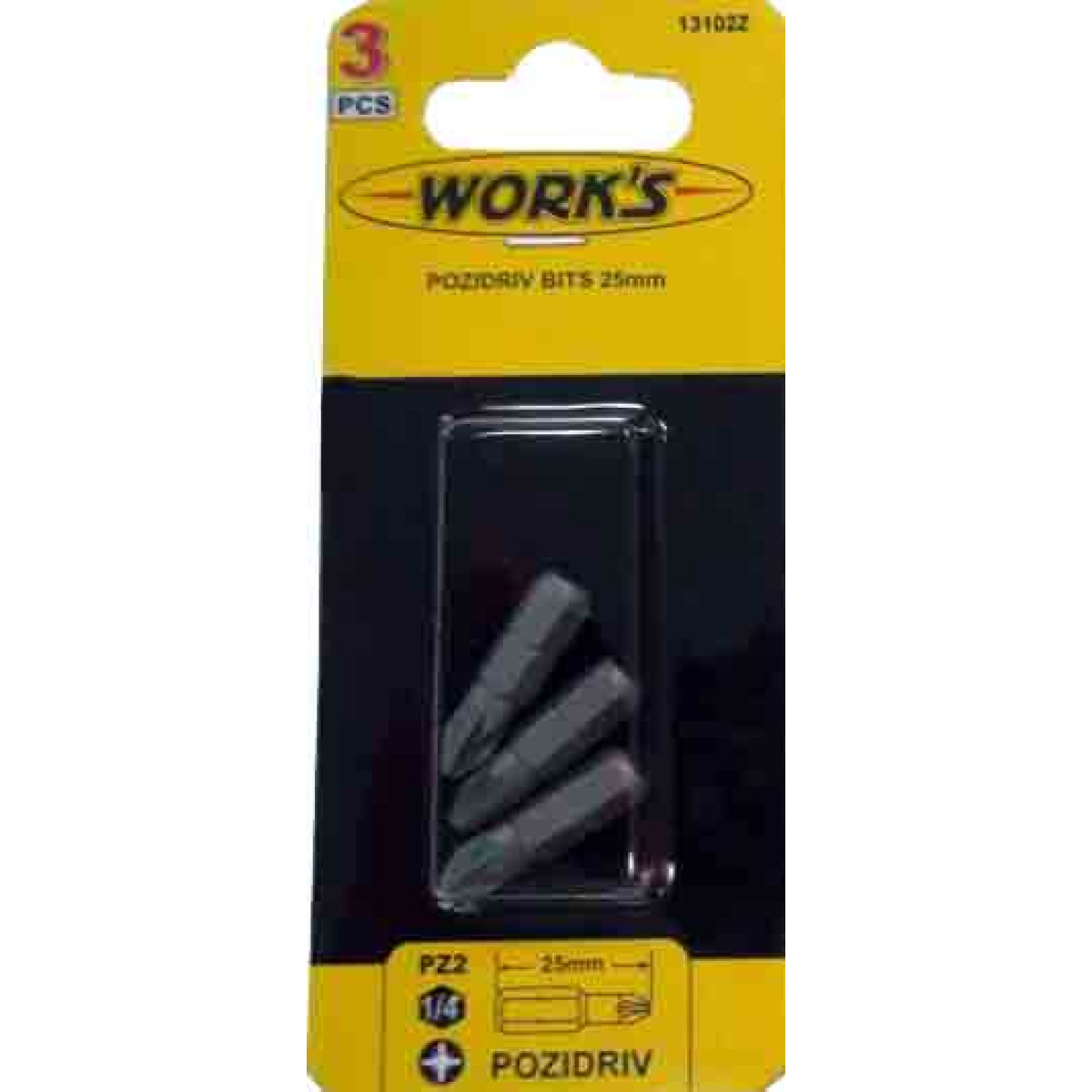 Works Набір біт 3 шт
