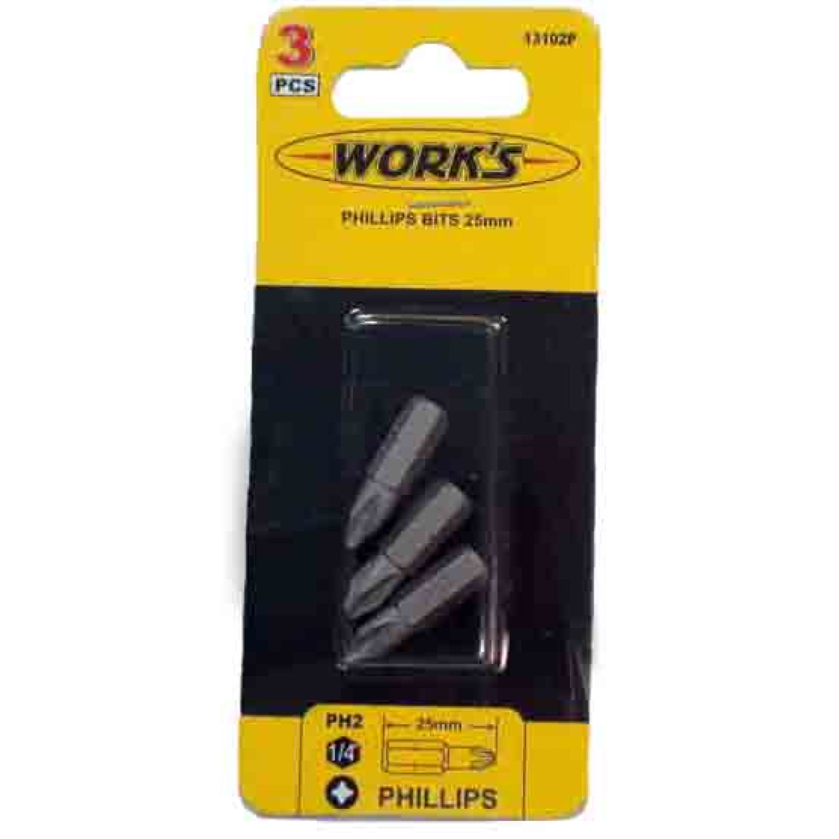 Works Набір біт 3 шт