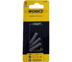 Works Набір біт 3 шт