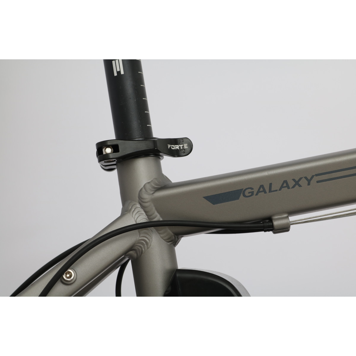 Велоскутер акумуляторний Forte Galaxy 18"/26", 250 Вт, сіро-жовтий