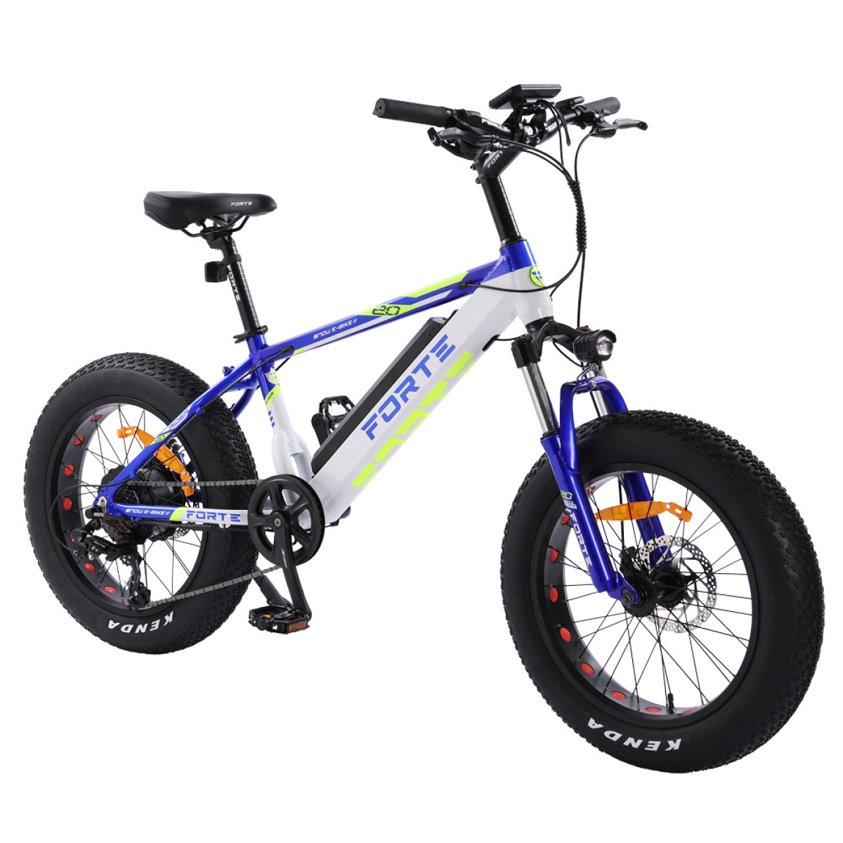 Велоскутер акумуляторний Forte Rider 14"/20", 350 Вт, синій